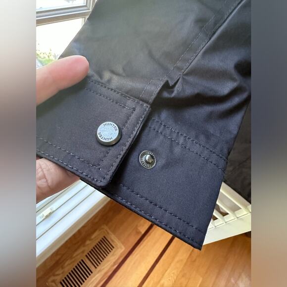 Hunter Women’s Water Wind Resistant Rain Cotton Jacket New Large - Picture 9 of 12